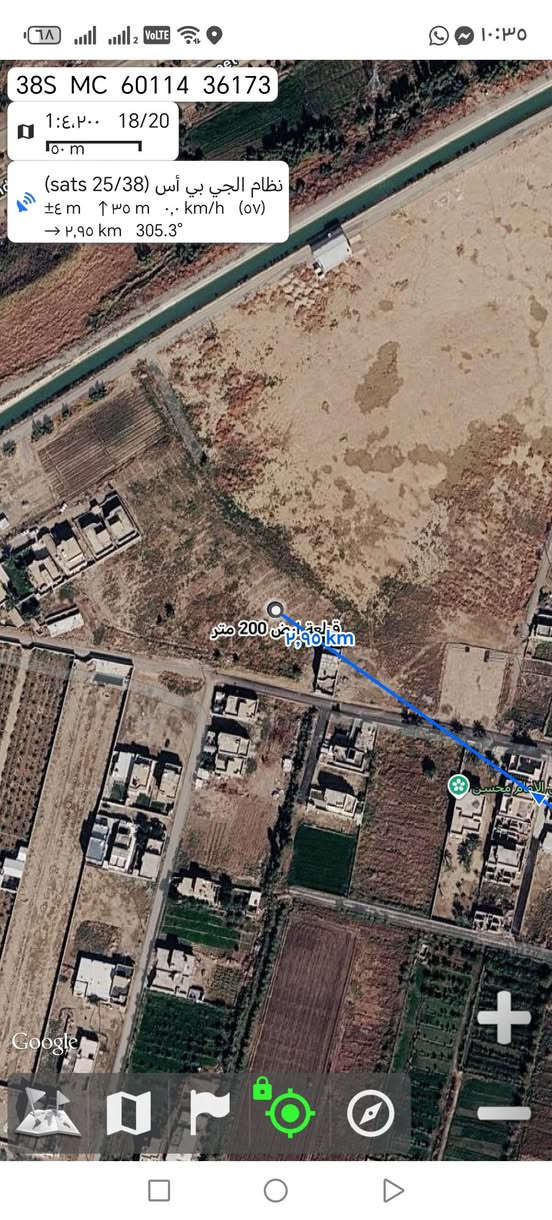 قطعة ارضع 200 متر زراعي سند 25 بمنطقة دحيلة قريبة من الارض الي راح ينبني عليها المجمع السكني سعرها 30 مليون 
***********
