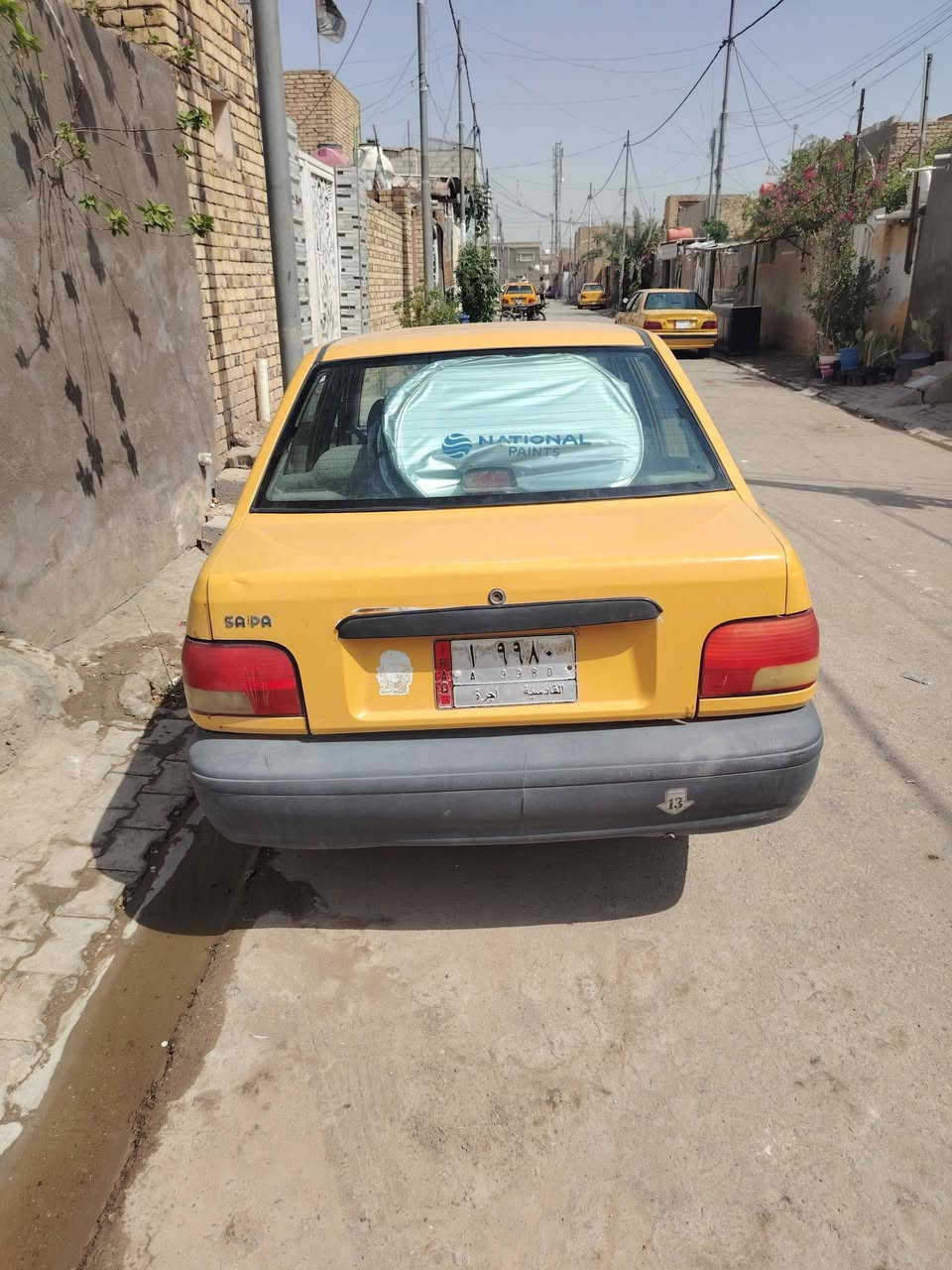سلام عليكم سايبه 13 للبيع مطلوبه هيئه 180 بس وحداديه رايدلهه ترتيب شويه محرك ابرايد سعر 20 مكان ديوانيه حي العسكري ***********
