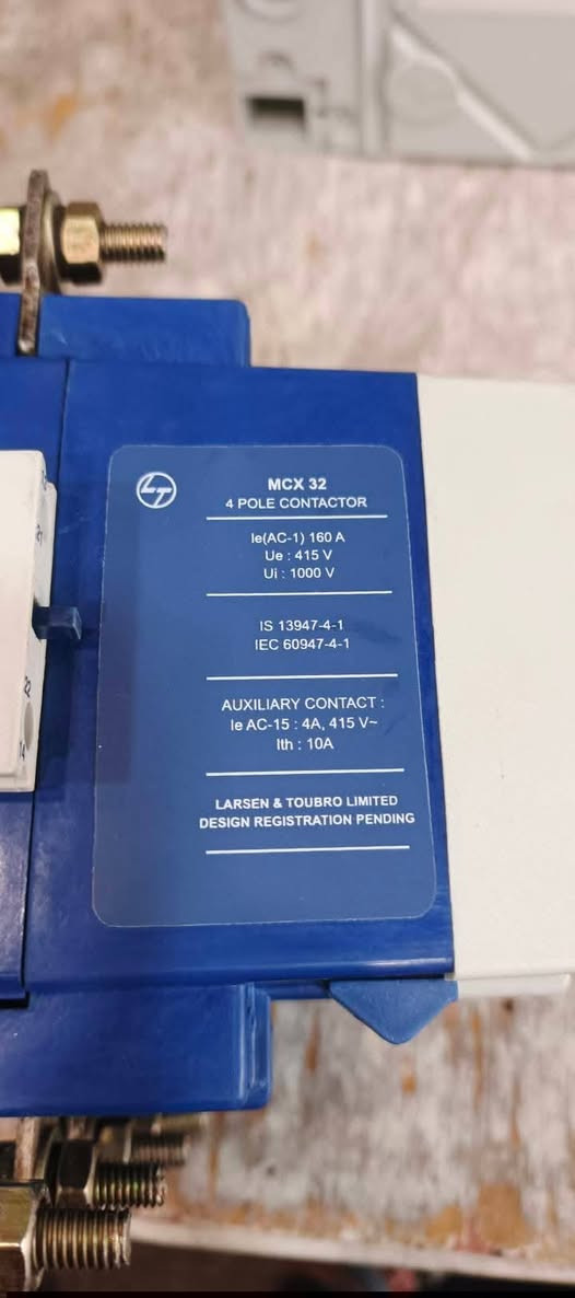كوندكتر رباعي  اصلي325A  LT
كوندكتر رباعي اصلي 160A   LT 

قاطع رباعي    LT اصلي     250A

انسب اسعار موجود كمية اسعار تواصل على هاذا رقم ‏‪***********‬‏  مكاني ديوانية 📞 وافق ادمن جزاك الله خير..
