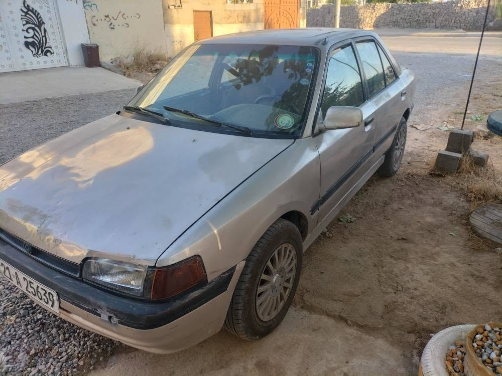 مازدا323دژەفیتەر ناسراوە
مۆدێلی 1994
مەکینە 16وبەخ
بێ زەڕبەی قورس تەنها ماچ
چوارجام کارەبا ئاوێنەکارەبا
چوارتایەی نوێ سەنەوی ساڵێک و
چوارمانگی ماوەنوێیە
سڵاید قفڵ مەرکەزی وکۆنتڕۆڵ شوێن ڕانیە
*********** رانية, السليمانية
