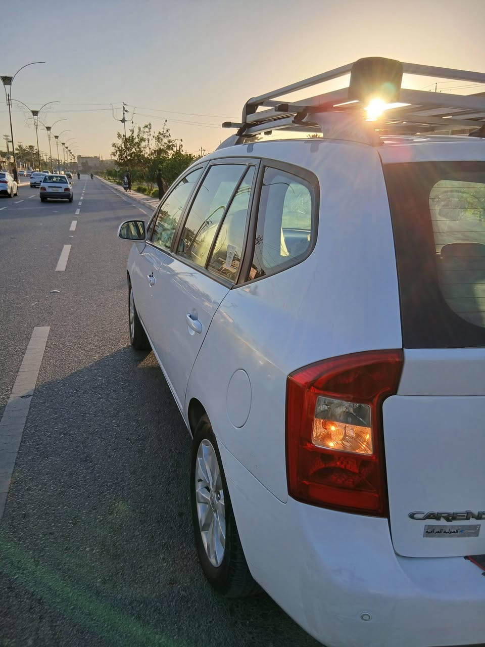 سلام عليكم كيا كارنز موديل ٢٠١١ الشركه العامه ٧ راكب محرك ٢٠٠٠ دوش رقم بغداد دولي بسمي بيه جاملغ امامي تبديل وجاملغ خلفي مصبوغ نص ودور بارد سياره جاهزه من جميع النواحي السعر ١١٥ مكان كربلاء موبايل ***********    ***********
