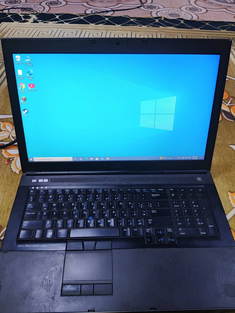 لابتوب M6800
يفيد للدراسه والالعاب الخفيفه مواصفاته موجوده بالصور 
مشتري قبل شهر ب 370 الف 
سبب البيع محتاج
السعر 290 الف مستعجل على البيع 
البصرة - الكرمه
***********
