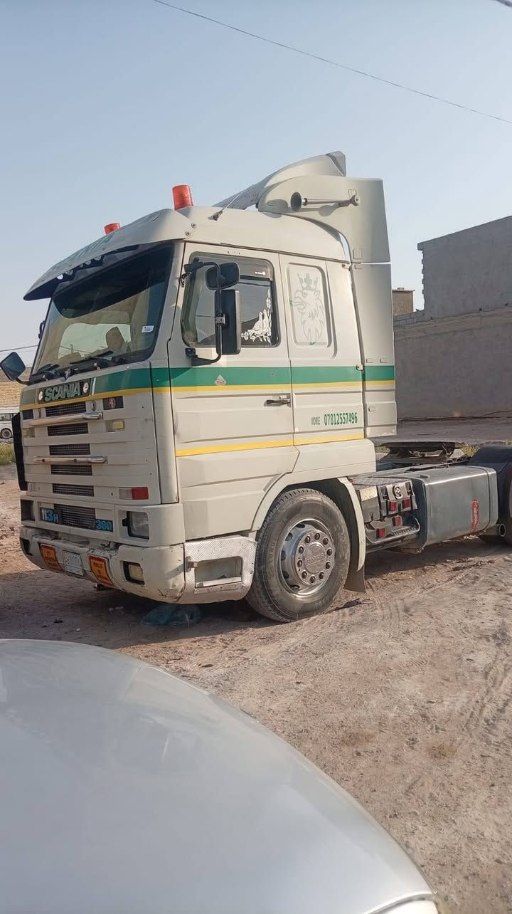 سلام عليكم سكانيه بطه للبيع موديل 96 مكينه 113سوده كير 3ب3 شاصي 10سياره كفاله عامه شرط التحويل رقم بغداد السعر 160 بيه مجال بسط /***********
