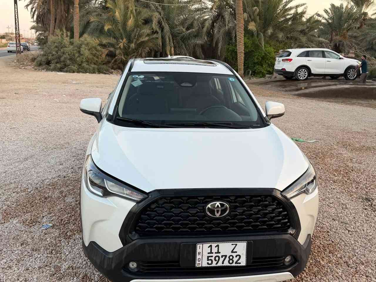 للبيع كورلا كروس هايبرد
موديل  2024 وارد صيني لون ابيض 
ماشية 47 الف على وضع الشركة بدون بارد او صبغ او تبديل 
رقم بغداد بأسمه الشخص نفسه الي تشتري منه 
عليه إضافات 
السعر 175
وهذا رقم صاحبه ***********
مكان السيارة نجف وديوانية
