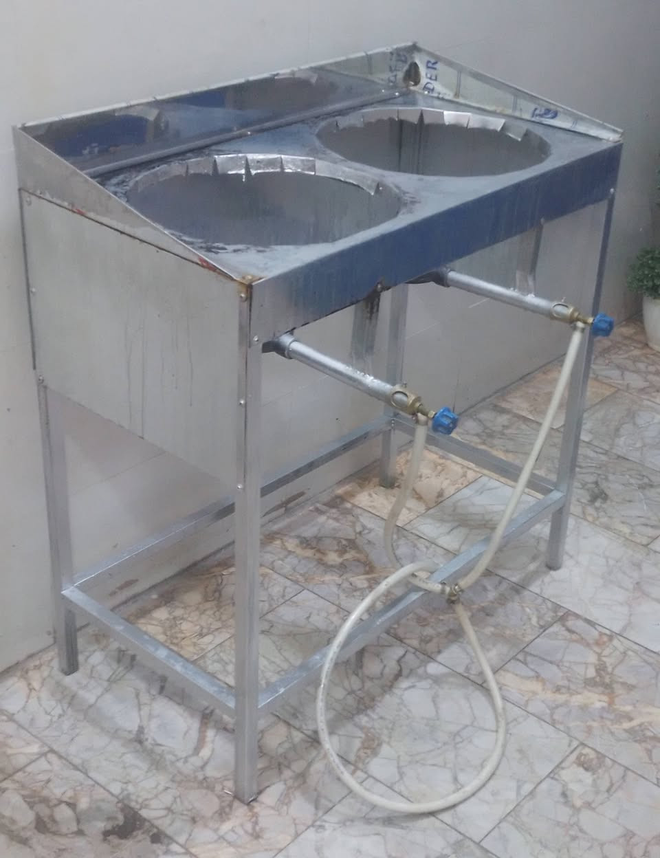 طباخ فلافل • مغلف استيل • دكسن مستعمل