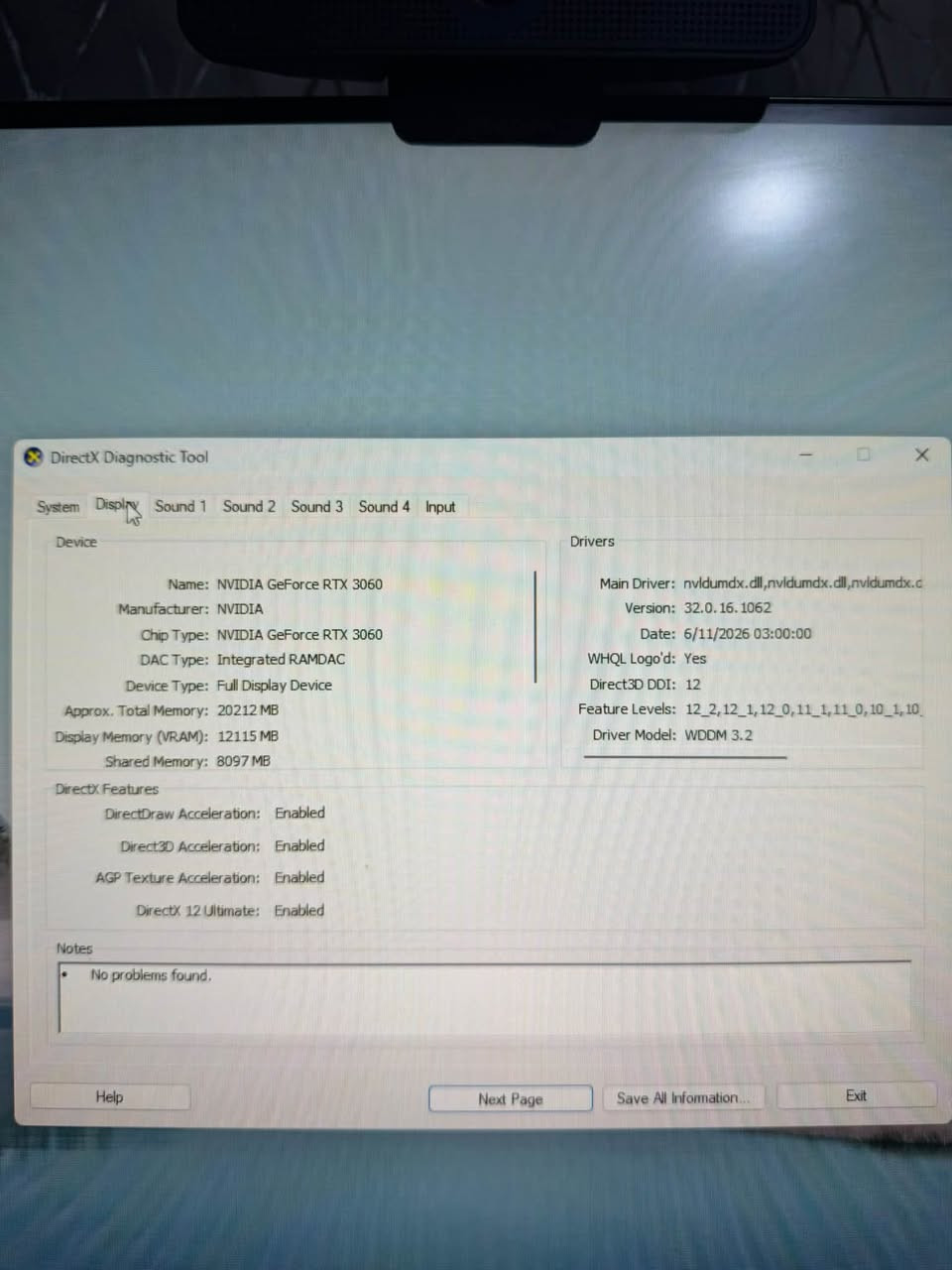 تجميعة • RTX 3060 • شاشة سامسونج