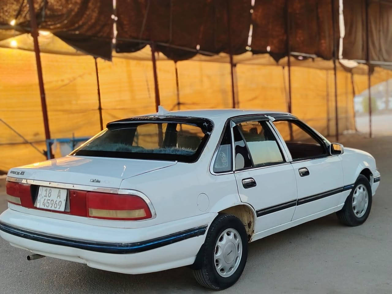 سيارة  برنس  موديل 95مكينه وكير جديد سياره جاهزه حداديه  كامله  *********** سعر خاص
