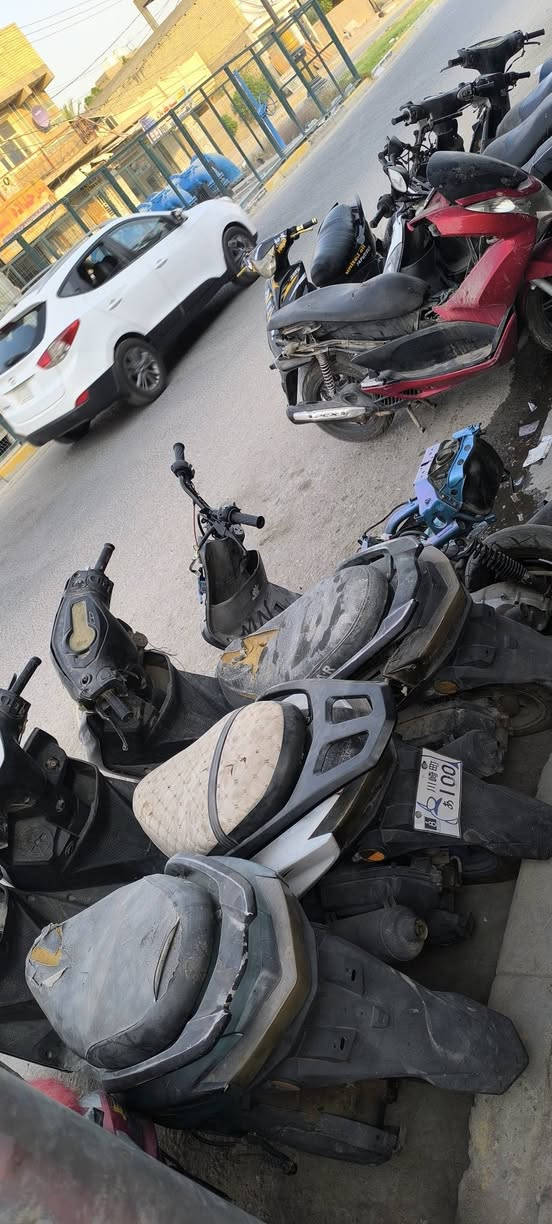 لسلام عليكم دراجات شغالا ابيع طافي سعر الوحده ١٥٠قفل وذا كلهان ٥٠٠ قفل مكان كربلاء حي المام علي قرب أسواق فطرس الاستفسار ***********

