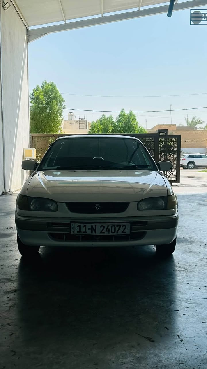 السلام عليكم
 كورلا  الموديل 96 مكينة 1800 كير أوتو محرك وكير وحدادية كفالة رقم بغداد انكليزي تحويل ثاني يوم مصبوغة حزام فقط  بيها شاشة اندرويد والكهربائيات كلها شغالة +التبريد شغال مكفولة من الضربة والخياس السيارة حلوة وجاهزة من كلشي مكاني الحلة شارع 60 السعر (48) 

*********** / ***********
