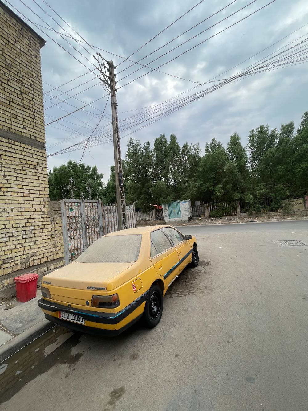بيجو 405 • رقم بغداد • تبريد شغال