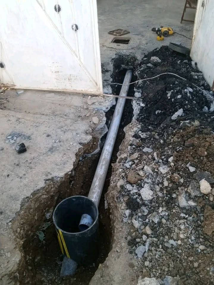 خلفه تأسيس مي ومجاري وحفر ابي وسحب مي ربط مجاري صحيات شقل درجه اولا بسعار مناسبه ***********
