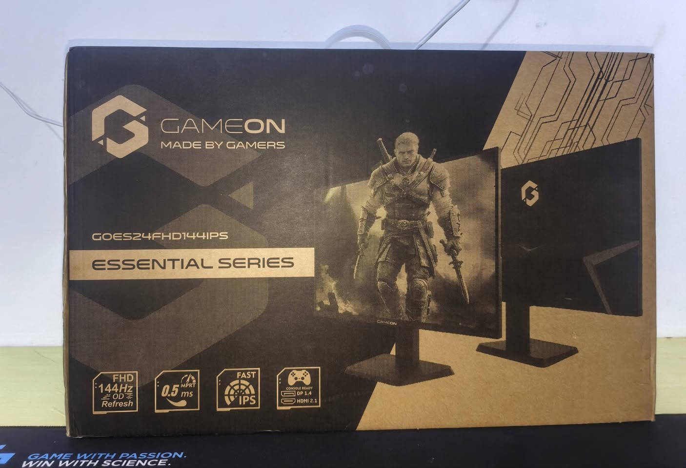 شاشه من شركه GAMEON🖥 نضيفه الشاشه صارلي 20من اشترته 
0.5ms⏱️
FHD 144Hz🎥
IPS
سعر الشاشه 135 مع التوصيل 🚖

للتواصل⬅️***********
