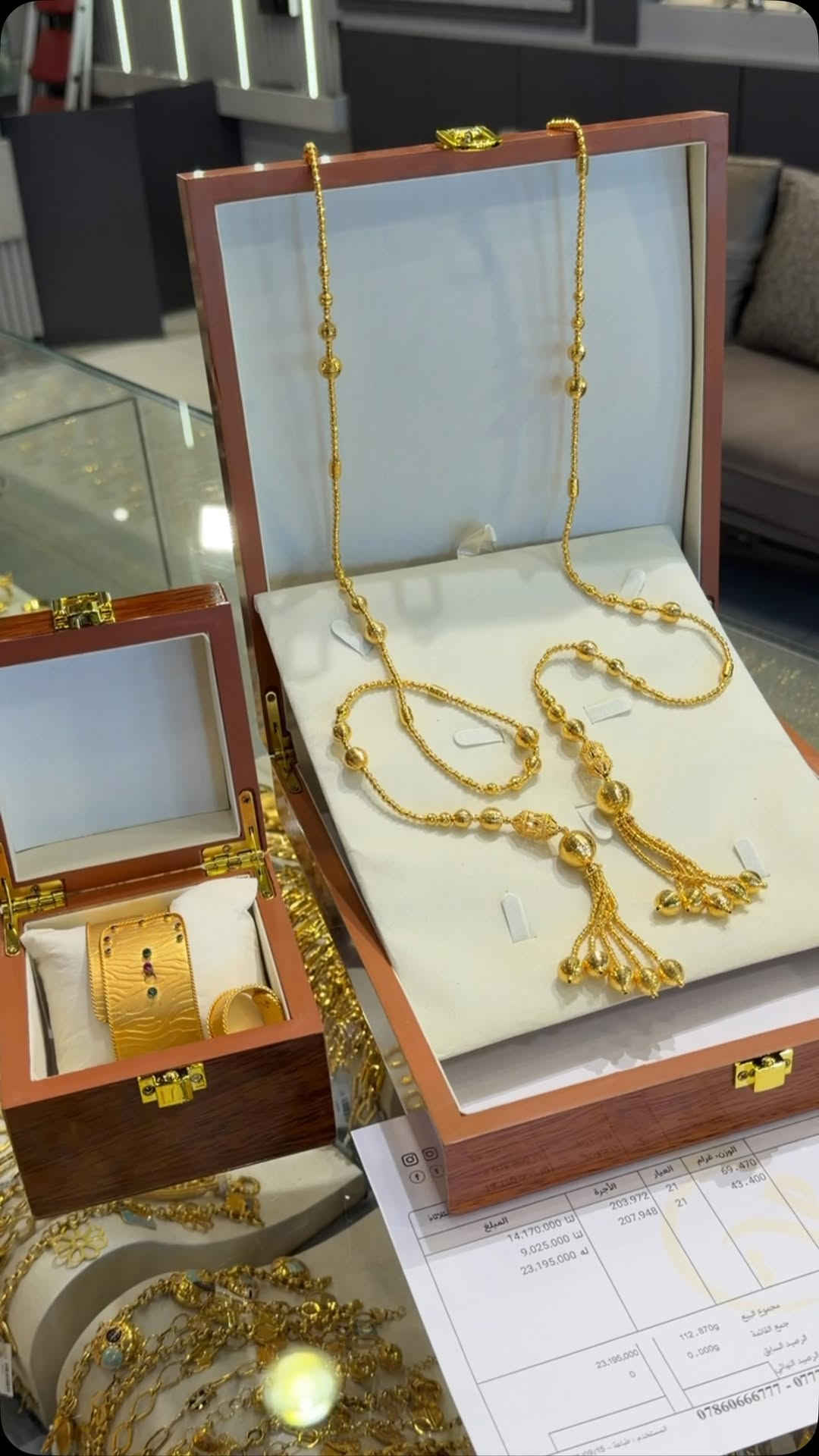 عندما يجتمع رونق الذهب 🌼 مع طيب التعامل
يكون الاختيار مجوهرات ابن السعبري 🔥
.
.
للحجز والاستفسار اكثر عن باقي التفاصيل مراسلة الصفحة او على الارقام :
***********
***********⁩
