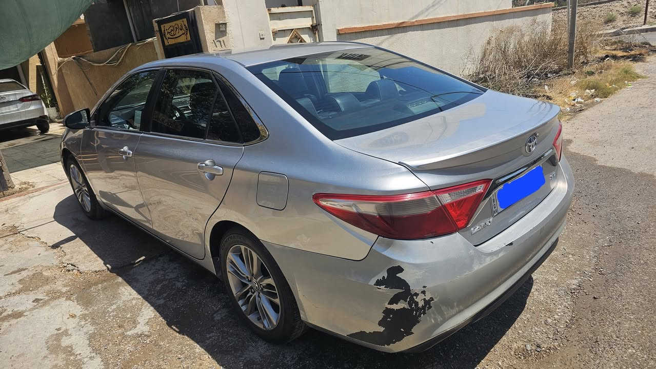 للبيع كامري ٢٠١٦ SE  سلفر
بيها  ٣ قطع 
رقم شمالي 
محرك ٢٥٠٠
التفاصيل والحادث كلها موجودة بالصور
السعر ١٤٥٠٠$ وبيها مجال 
العنوان ديالى-بعقوبة 
التواصل ***********
