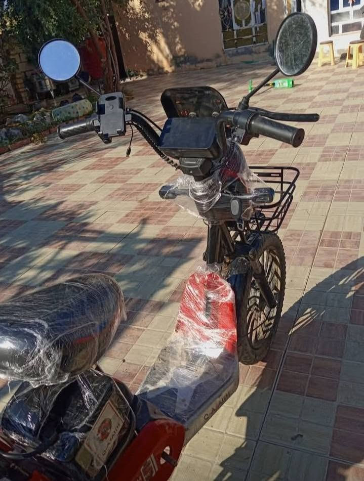 دراجة شحن • سرعة ٦٠ • مدى ٣٠كم