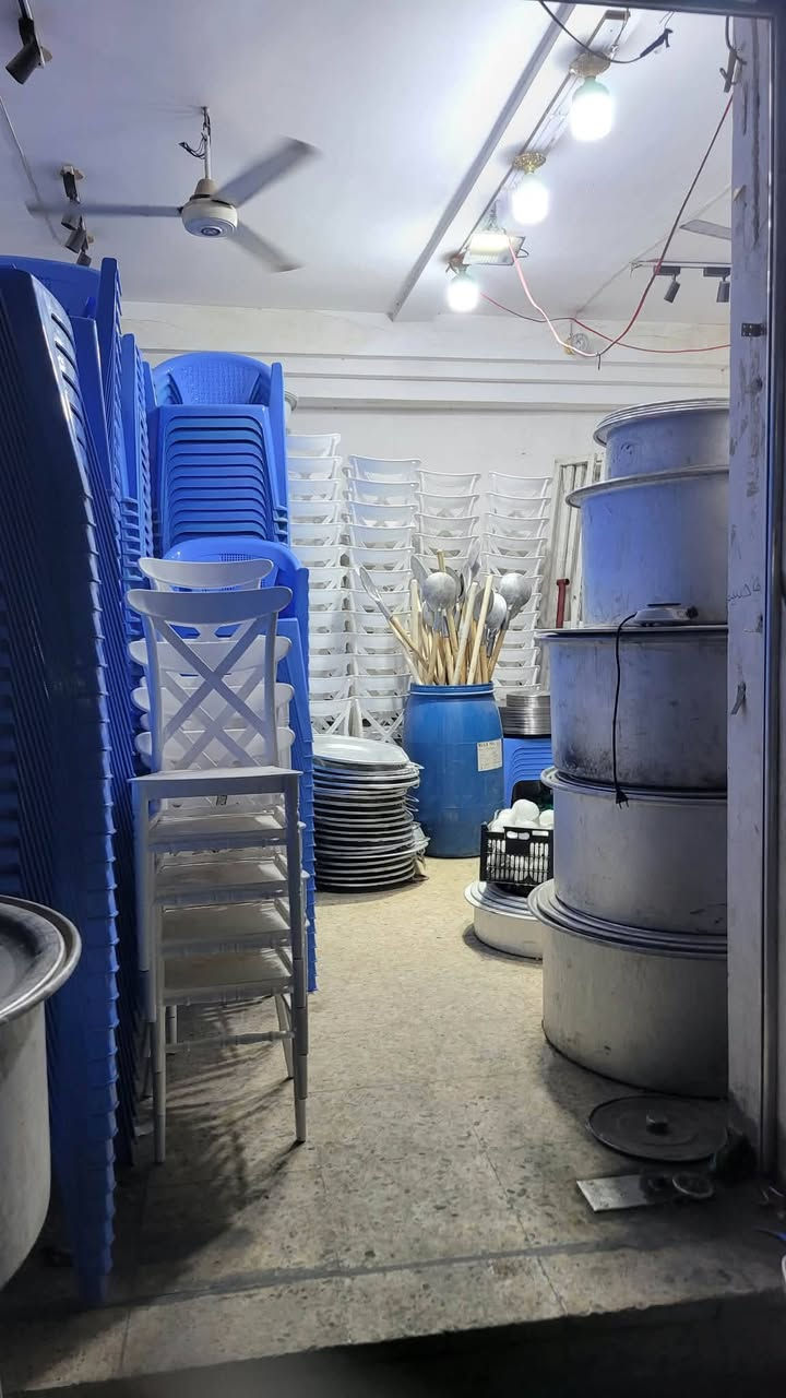 محلات السواعد لتجهيز كافه المناسبات وبانسب الأسعار إلى اخوتنا والمعارفنا
🎇 أحدث الأغراض كراسي طبلات ميز أقواس مبردات صواني
🎇خيم مرتبة افراح والاحزان وبأحجام مختلفة
🎇 خدمة توصيل داخل بغداد مجاني مجاني 🛻🛻
العنوان / بغداد مدينة الصدر حي طارق الوسط عامود 40
✅ الكرخ .....الرصافة #التوصيل #مجاني جميع المناطق
📞 للحجز والاستفسار:
*********** عباس الساعدي 
‏‪***********‬‏ حسين الساعدي 
( متواجدين على مدار 24 ساعة )
