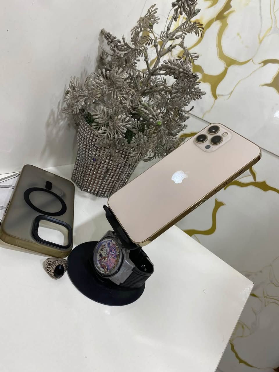 📱 آيفون 12 برو ماكس — ذاكرة 256
دبل شريحه 🔥
اللون الذهبي✨
📱 مستبدل شاشة فقط OLED ✅
بطاريه 83 ✅
✨ جهاز نظيف وحلو ومرتب
✅ سهل اللمس وجاهز للاستخدام💯
💰 السعر: ٣٥٠ ألف فقط🔥
📍 العنوان: بغداد – البياع
📲 واتساب فقط: ***********
🚗 يوجد توصيل
