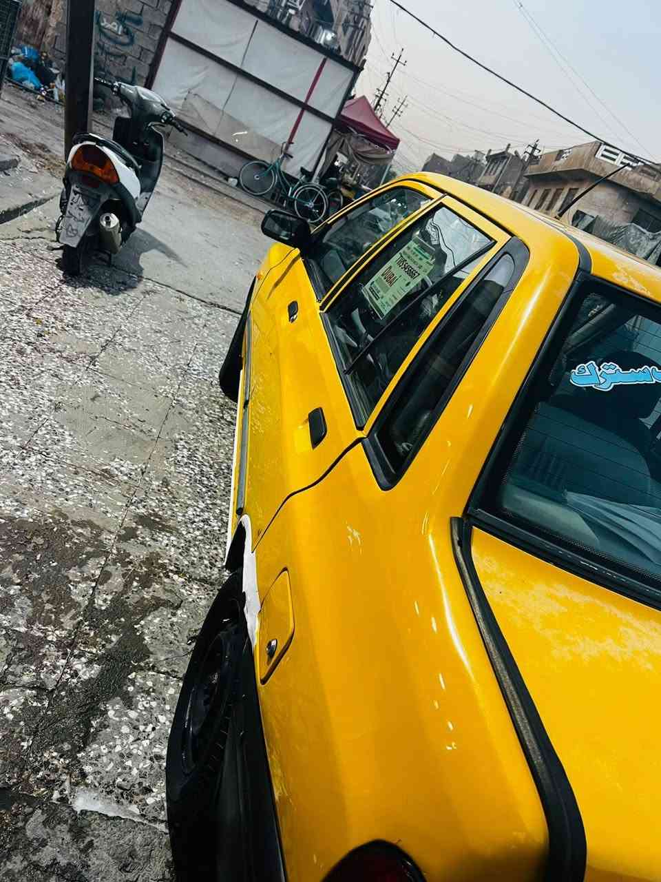 سلام عليكم عندي سيارة سايبه البيع الموديل 12 مكينه و كير كفاله و شواصي نضيفه رقم بابل نكليسي  مصفره هيه وقرامات   بسمي تحويل ثاني يوم الكشر بي خويس بصيط سعر 23 وبيه مجال العنوان بغداد الدورة رقمي *********** بي واتساب
