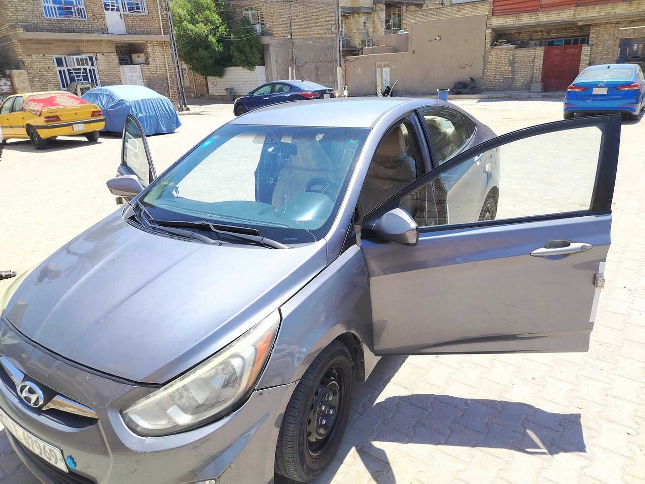 سلام عليكم سياره اكسنت موديل 16سعر 85وبيه مجال سياره بسمي مكان بغداد مدينه  الاستفسار ***********الصدر
