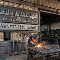 الحدادة واللحام • حداد جوال • تفصيل وتركيب بيبان
