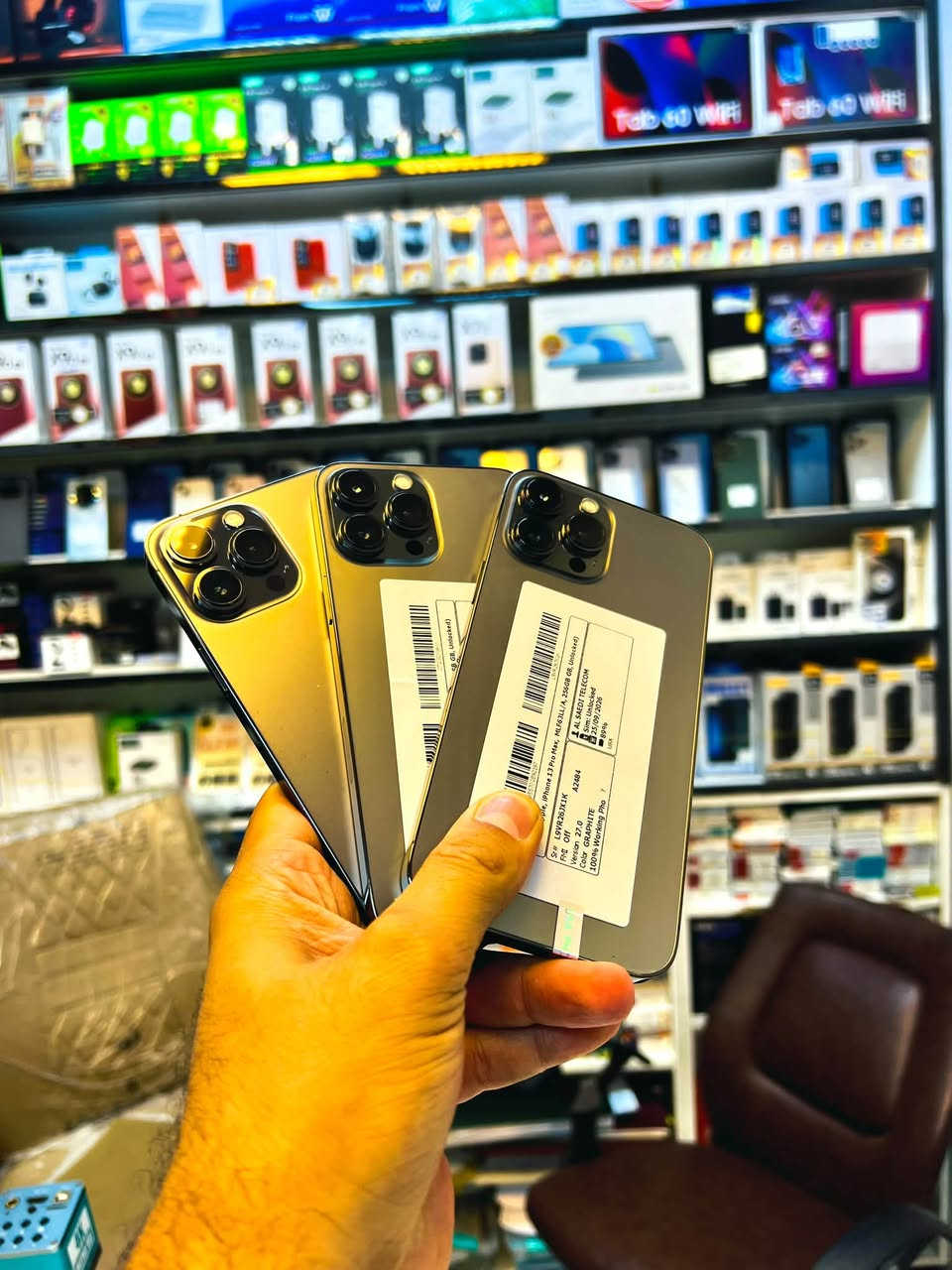 📱🔥 تم وصول وجبة جديدة من iPhone 13 Pro Max 🔥📱

🇮🇶 سنة الدخول إلى العراق: 2026/9/15

✨ متوفر الآن:
💾 ذاكرة 256GB
💾 ذاكرة 512GB
⚫️ اللون الأسود

🔋 بطاريات بنسب مختلفة@إشارة
 
متوفر التقسيط المريح على أجهزة الموبايل

✅ مصرف الرافدين

* التقسيط لمدة 10 شهور 

✅ المصرف الأهلي العراقي

* التقسيط لمدة 3 أشهر
* التقسيط لمدة 6 أشهر
* التقسيط لمدة 12 شهرًا

✅ مصرف الرشيد

* التقسيط لمدة 3 أشهر
* التقسيط لمدة 6 أشهر
* التقسيط لمدة 12 شهرًا

✔ بدون كفيل
✔ بدون حجز مستمسكات
✔ استلام فوري للجهاز

✅ الاستقطاع الإلكتروني متوفر للفئات التالية:

* 👨‍💼 موظف مدني
* 🪖 عسكري
* 👴 متقاعد
* 📄 عقد

📍 عنواننا

واسط – الزبيدية – الفلكة – مقابل منفذ أروك

📞 للتواصل والاستفسار

لا تتردد في الاتصال بنا أو مراسلتنا عبر الواتساب:

📱 علاء: ***********
📱محمد ***********
📱 علاء: ***********
📱 رابط إنستغرام Https://instagram.com/h289w
📱رابط تيكتوك [https://www.tiktok.com/@h289w
📱رابط تليكرام https://t.me/h289w

إرسال رسالة
