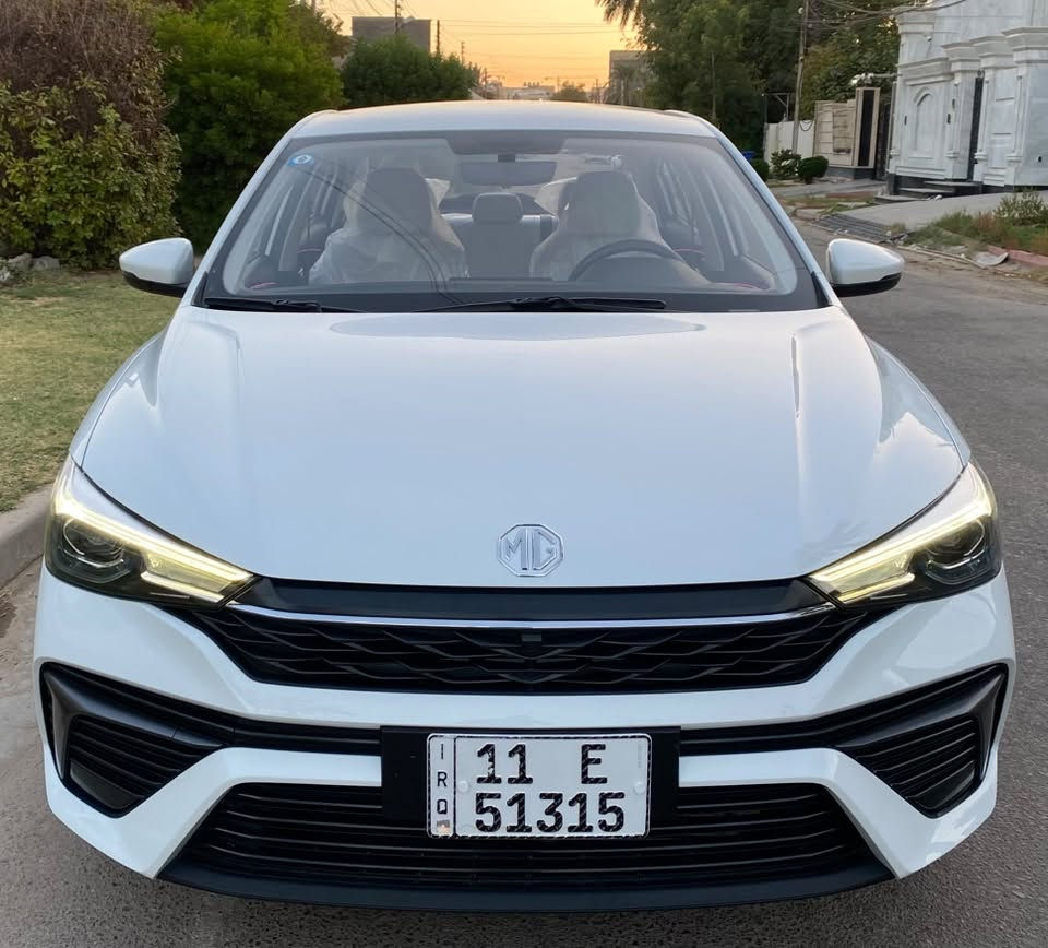 سلام عليكم 
البيع فقط
                                                      Mg5   
مديل  ٢٠٢٥ 
رقم بغداد بسمي 
ماشيه ١٩ الف 
مكفوله كفاله عامه 
🚘مكينه 4 سلندر 1500cc 
🚘كشنات مخمل ابيض
مواصفات معروفه
تبريد قطعتين 
كروز سرعه 
سايد بريك بصمه
بصمتين بل سياره 
حساس خلفي 
حساسات اطار
تبريد لمس
ويل كب 
فول تحكم ستيرن 
اربع بصمات تشغيل وفتح ابواب وصندوك
لد نهاري 
مري كهرباء  
  اشاير بـ المري  
منفذ شحن سریع مزدوج Type-C

السعر ١٢٠ ورقه وبيه مجال 
مكان السياره بغداد العامريه 
‏‭   ***********‭
