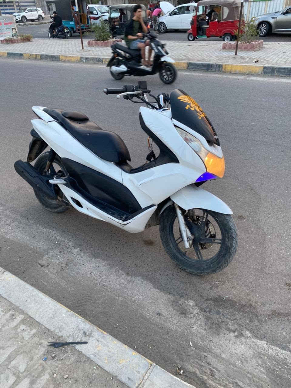 السلام عليكم دراجه pcx جيل الاول للبيع السعر 900 بيها مجال قليل دراجه مكينه ناعمه كهربائيات شغالة 
مكان الحسينية الراشدية 
رقمي ***********
