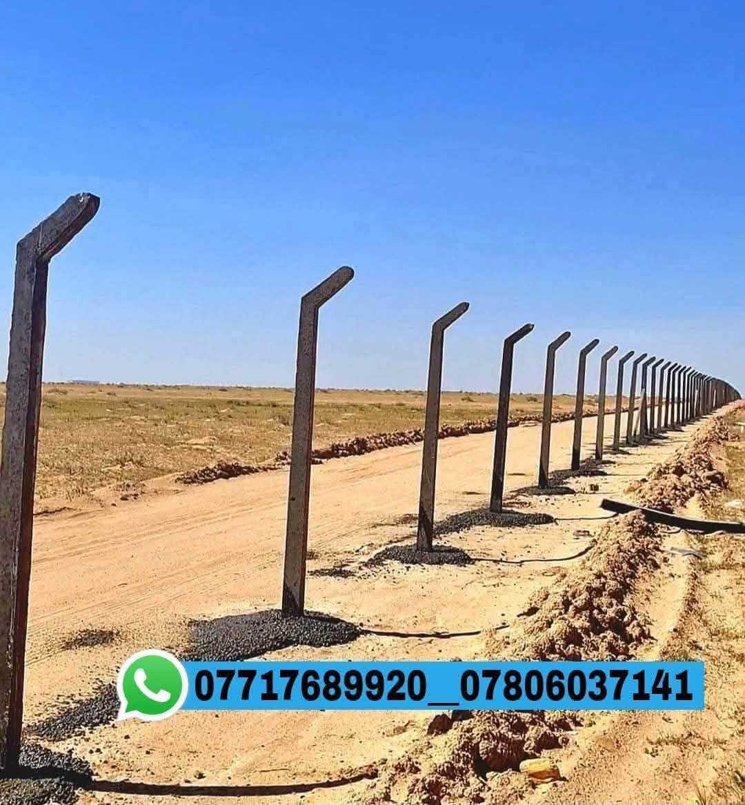 تركيب أسيجة بي آر سي • سياج عشبي • أسيجة چينكو