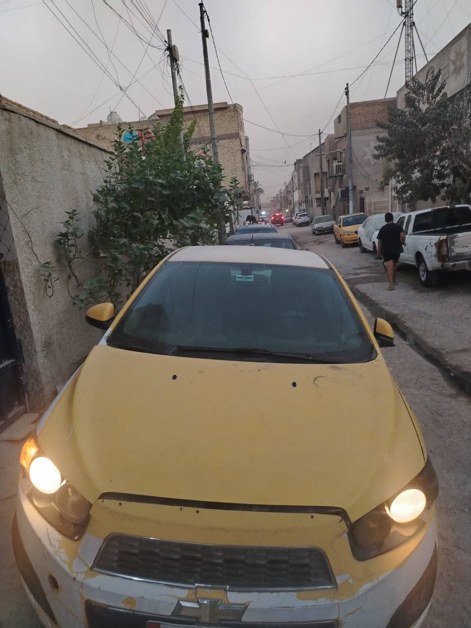 شفروليت سونك تاكسي موديل 2014 للبيع 🚕
🔹 محرك وكير  مضمون
🔹 السيارة نظيفة جدًا
🔹 السيارة باسمي
🔹 رقم بغداد
🔹 جاهزة للعمل
💰 السعر: 60 ورقة 
🔸 بيها مجال قليل
رقم صاحب السيارة
***********
