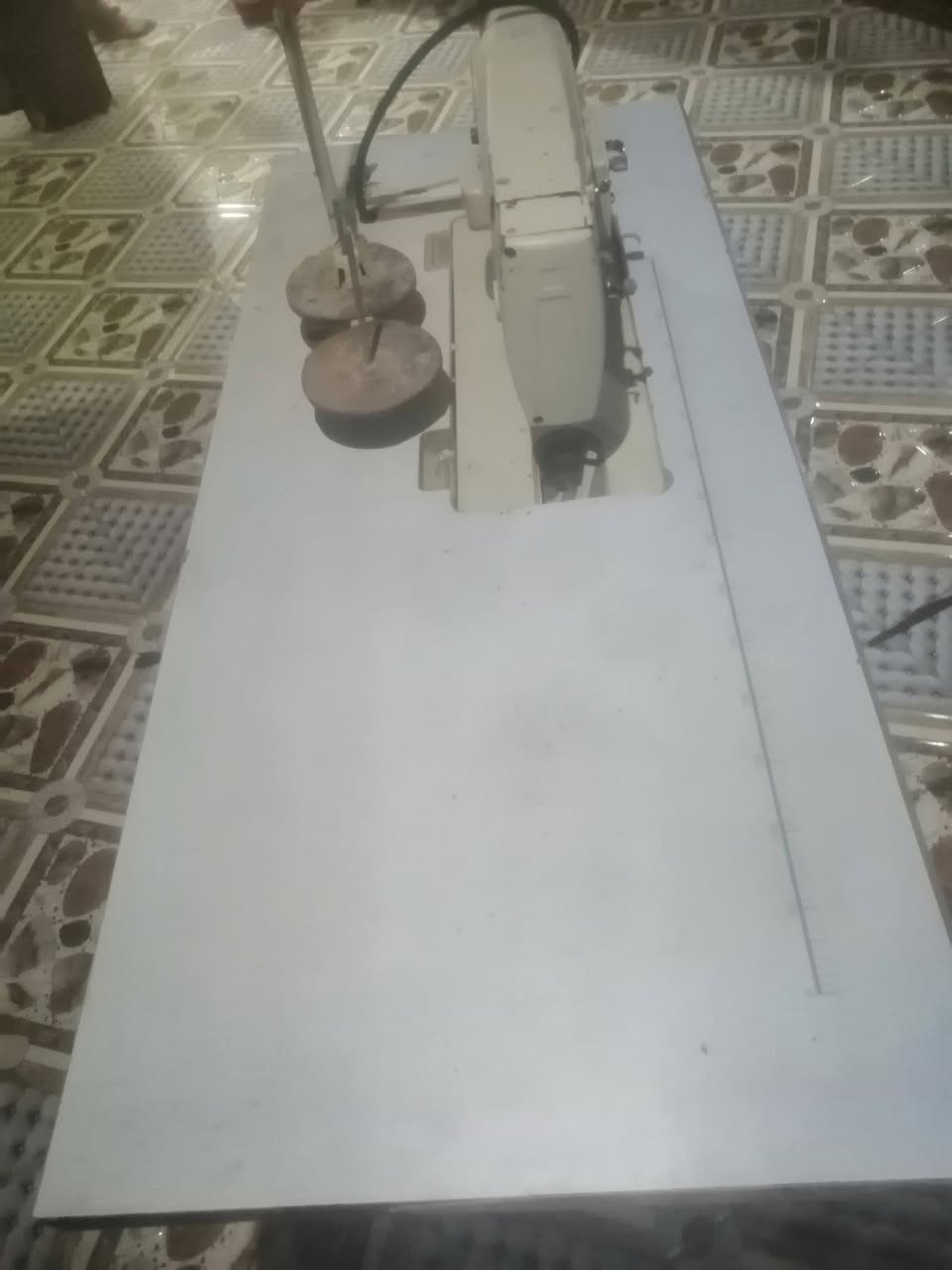 للبيع مكينه خياطة نقصها ماطور مكاني كوت شارع النفط نزلت لواء حنين اتواصل على الرقم ***********
