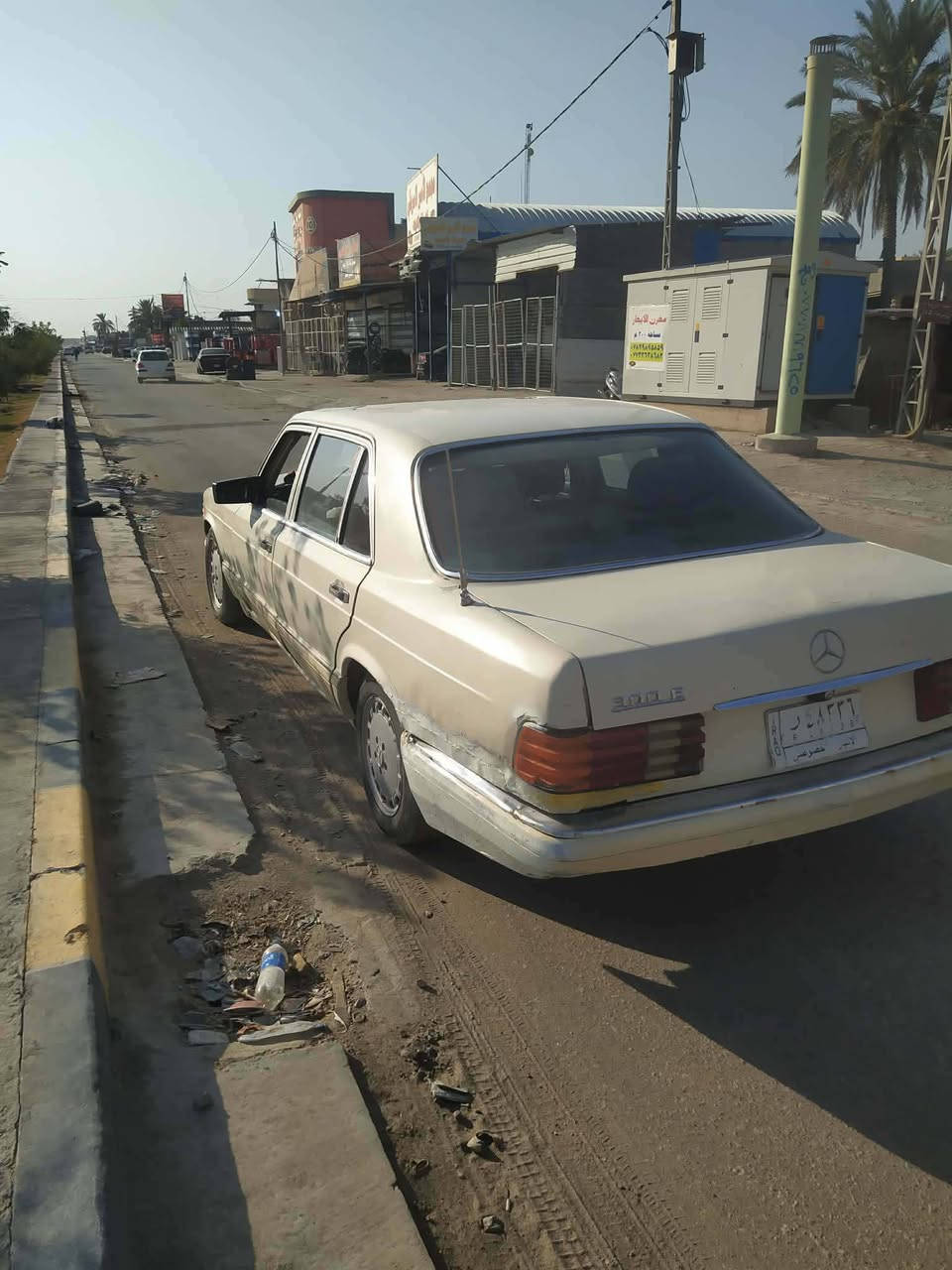 للبيع مارسدس رئاسي موديل 86 رقم انبار مالكها بكربلا محور كير ومحرك بطة مكانها بالحلة الهاشمية السعر 18 وبيها مجال رقم صاحب السيارة *********** ابو حيدر صلاح علما اني مكلف بالنشر
