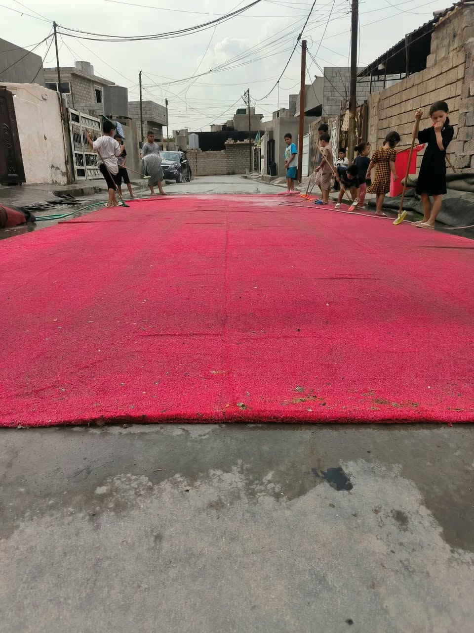 ثيل اصتناعي مستعمل بعده نضيف
قياس 5 عرض 12 طول 
تقريبآ 8 ربطات سعر الربطة 50 الف 
للأستفسار ‏‪***********‬‏

