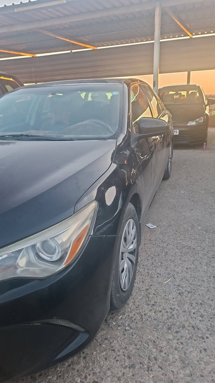 كامرى موديل ٢٠١٧ Leسياره بيها اربع قطع صبغ  شرط بدون معجون بدون دواخل كير محرك بشرط تحويل وكاله بشرط سياره تبريد ثلج سياره حيل حلوه مال جناي جاهز مقدمه ٧٠ كل شهر ٣ سعر حسب انتفاق اي استفسار انتصل ع رقم *********** اقصاد بس اهل موصل
