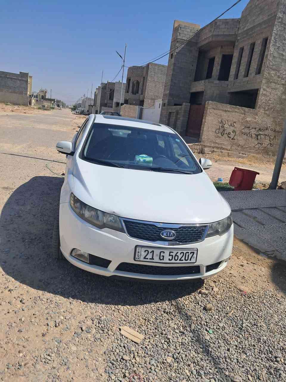 كيا سيراتو ٢٠١٢رقم سليمانيه فول مواصفات بصمه فتحه بدون قطره صبغ  وضع شركه كير محرك تبريد شرط سنويه وهزه جدد تحويل ثاني يوم السعر١٠٦وبيها مجال للاتصال*********** مكاني تكريت الديوم

