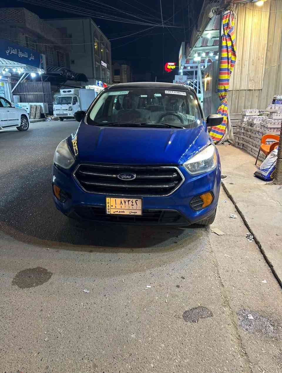 فورد سكيب موديل ١٧ السعر90  بيه مجال  سياره تحكمات ستيرضررهه ثلاث قطع صبغ   شاشه سياره رقم انكليزي بسمي ميسان ***********
