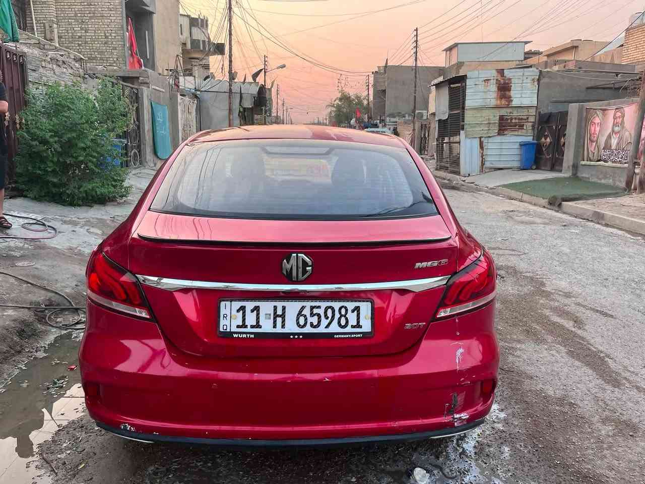 السلام عليكم 
Mg 2020 
كير ومحرك كورلا 1800
بيكاجو 
تحويره ع بلاد بدون كص ولحيم اذاين ع بلاد 
تحورت قبل 6 اشهر
ادامة ع مكينه كامة 
عبوة جديده 
نوزلات جدد
بلكات ضمان سنه
مجاول جدد 
سستم سماعات
هزه بعدها ماساقطه
تايرات جدد 
هاند بريك دكمة
ثلاجة وسطيه
لايت زنون بلادي
كشن سايق كهربائي
فتحة 

سيارة جاهزة  مال جناي 
نقص فقط خشم سلف 
سونار مرفق بلمنشور 
سيارة بدون دواخل
السعر 68 وبيها شي بسيط
رقم واتساب ***********
اتصال ***********
