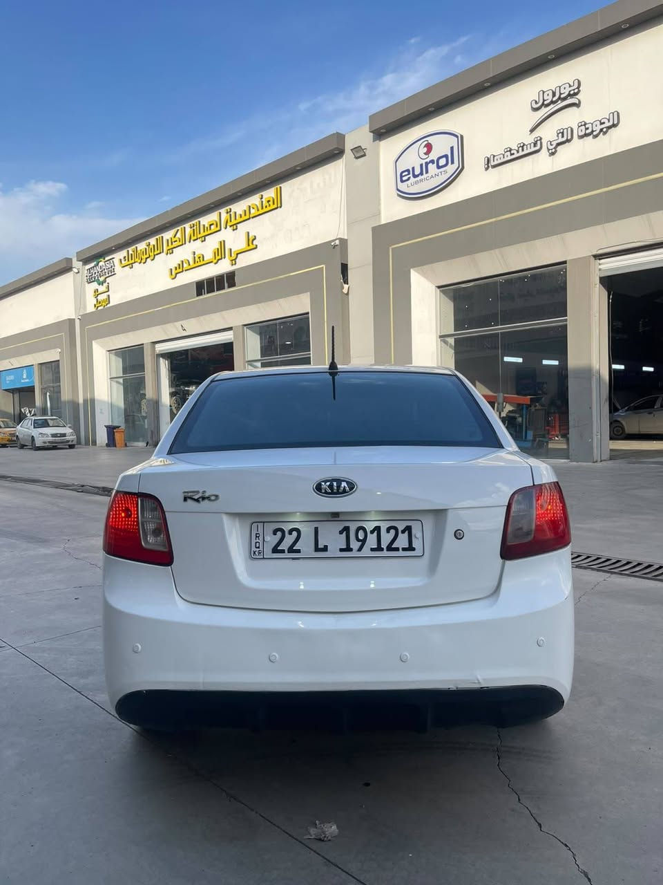 كيا ريو • ٢١٢ الف كم • رقم اربيل