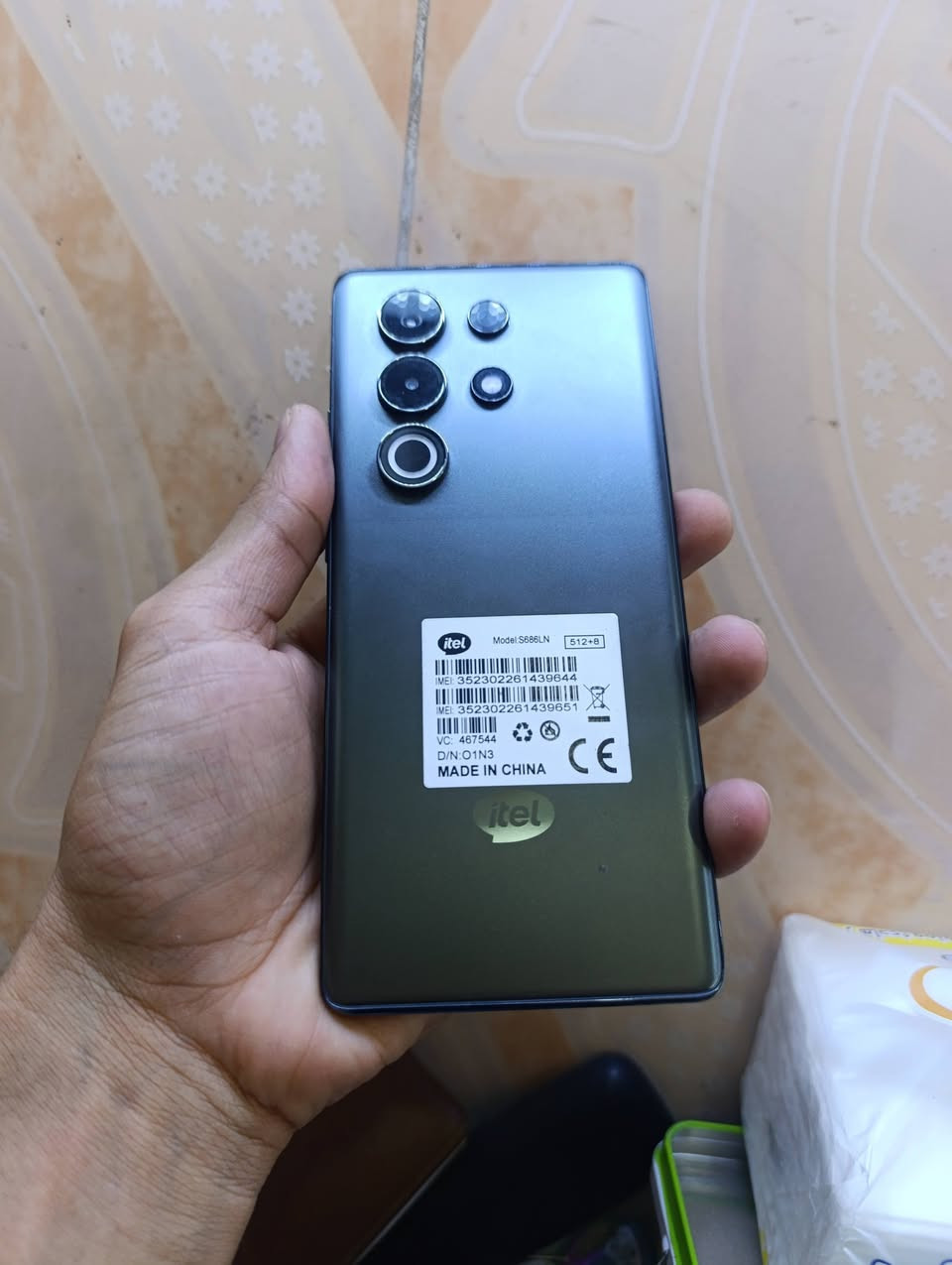 *itel S25Ultra
مواصفاته 
- الذاكرة: *512GB* + رام *8GB* ( 512+8 
- البطارية: 5000
- الشاشة: 6.78 انش امولد 120Hz
- الكاميرا: 50MP
- البصمة بالشاشة

جهاز اقتصادي كلش حلو، شكل سعره، يفيد للدراسة وتصفح وتيك توك وبوبجي 60فريم بالبوبجي 
العنوان مركز لمسه الشطره الفلكه مقابيل السفينه ***********
