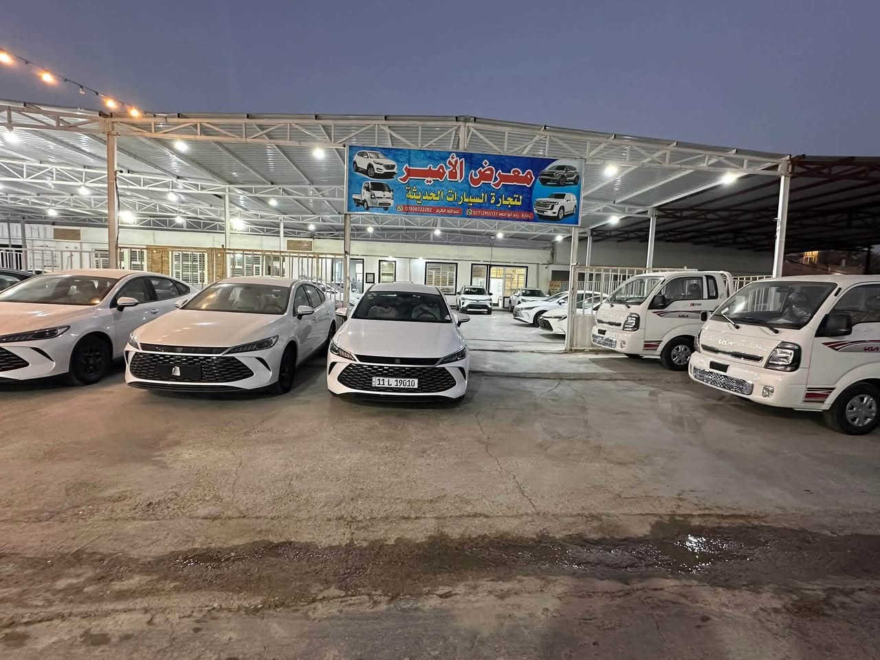 انسب سعر في العراق

عرض خاص

اسعار جوا السوق

سيل 5 

كن بلاص

دستروير 

كورلا شكل الخليجي

سبورتج 

كيا 2700

كيا4000

كيا تاسمان الدبابه

ومتوفر ماشي 

معرض الامير لتجاره السيارات 

العنوان :بغداد اليوسفيه قرب سيطره 75 مدخل بغداد

الاتصال ***********

***********
