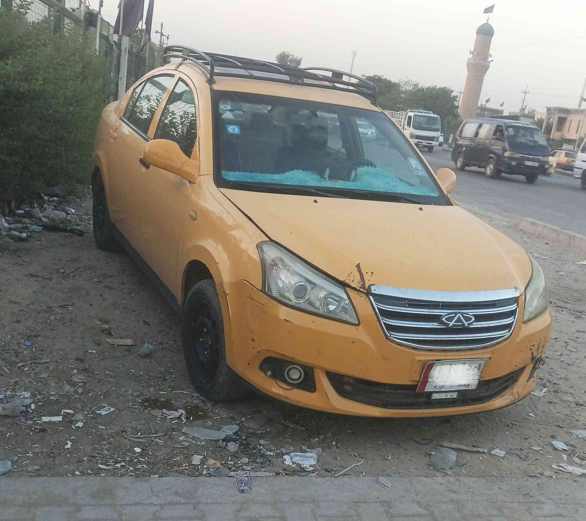 شيري A5 موديل 14 أوتوماتيك محور كير ومحرك كورلا حديث1800 سنوية لل29رقم واسط مشروع وطني تحويل مباشر مصفرة هيئة وغرامات  مابيها ضربة غير طخة مبينة بطرف البنيد 
مرشوشة حزام نتيجة تصليح خياسات بالدوس واطراف البوب  كمبريسر تبريد
 عاطل بيع 35 أو مراوس بخصوصي أوتو
مكانها بغداد رصافة مامتواجد عالفيس تواصل واتساب ***********
