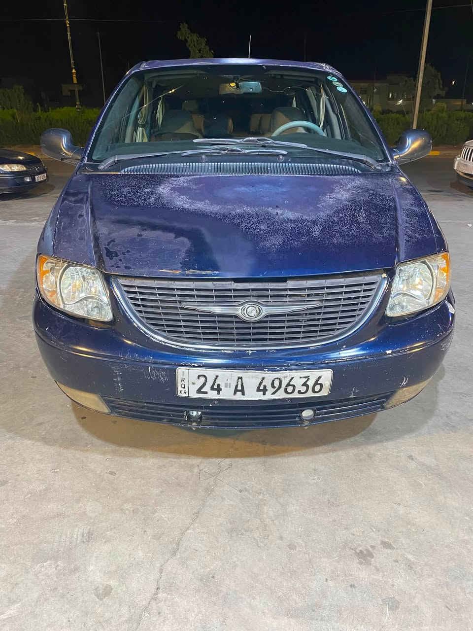 دوج كرڤان 2005 
شاصي طويل
محرك 3.3L 
منظومة غاز حكومية 80L بيها كارت
قطعة تبريد وحدة وتبريد شغال
السعر 60 
السيارة خارجها مثل ماموضح بالصور
المكان الموصل
للتواصل والاستفسار على الرقم فقط + واتساب 
***********
