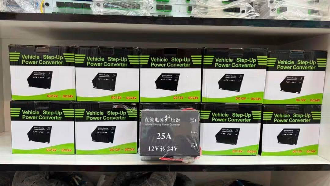 ✨يوجد لدينا ✨
كونفيرتر 12v_24v/25A

✅للحجز والاستفسار يرجى الاتصال او مراسلة الصفحة 
***********
بغداد شارع الصناعة مقابيل جامعة التكنلوجية مجاور شركة اسوار ⸻@إشارة
