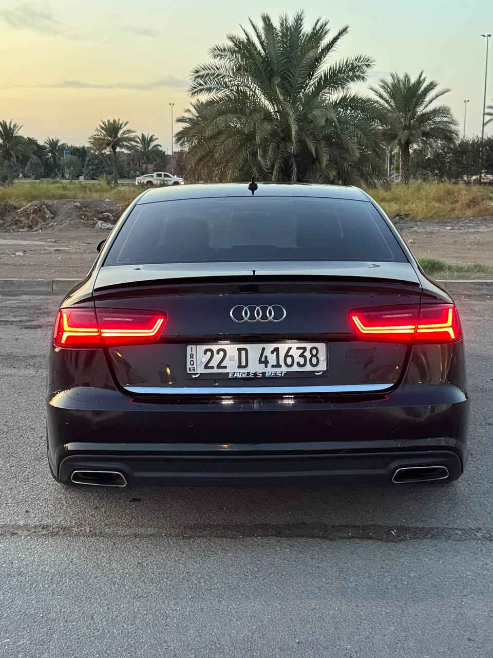 أودي A6 موديل 2017 
خليجي ماشية 155 الف كيلو 
بيها فقط جاملغ خلفي وطخة بسيطة بالباب الخلف السايق 
📌 المواصفات:
✔ موديل: 2017
✔ محرك 4 سلندر تيربو اقتصادي وقوي بنفس الوقت
✔ جير أوتوماتيك ناعم جداً
✔ تبريد ممتاز
✔ داخلية نظيفة ومرتبة
✔ شاشة 
✔️ حساسات خلفي امامي 
✔ مكيف ثلج ❄️
✔ إطارات جيدة
✔ دهن مرتب والمحرك هادئ جداً
✔ السيارة لا تحتاج أي صرف حالياً

📌 مميزات السيارة:

سعر 150  ورقه وبيها مجال 
 
للاستفسار على الخاص أو الاتصال 📞
***********
