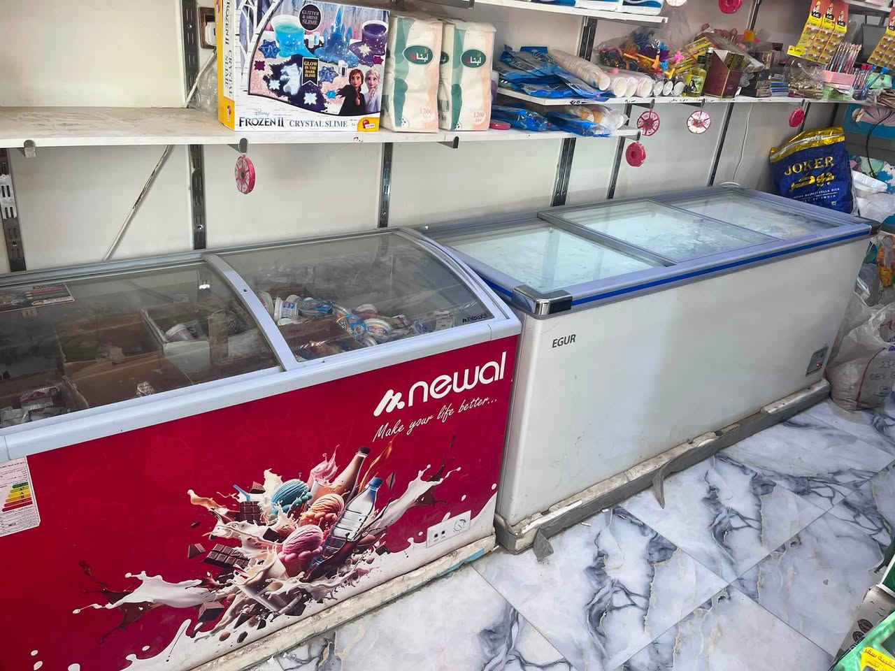محل للبيع في ناصرية بالموحية 
سبب البيع ضرف ومستعجل على بيع كلش متكون
سبالت عمودي 2 دينكي واوكس 
وبرادات كبار ام بابين ٣ 
وبي براد ببسي ابو بابين 
وبراد كولة ابو بابين
ومجمدات عدد ٢وحدة كبيرة ٣ جامات ومجمدة موطة لشركة 
ومجمدة ايطالية تصلح للموطة وكيك ٣ طوابق جديدة مالتها ب٢٠ ورقة 
بي رفوف تعليك ١٠ قطع 
محل كامل تجهيز فقط عوزة مسواك ايجار ٣٥٠ مناسب 
سعر ١٢ وبية مجال رقمي ***********
