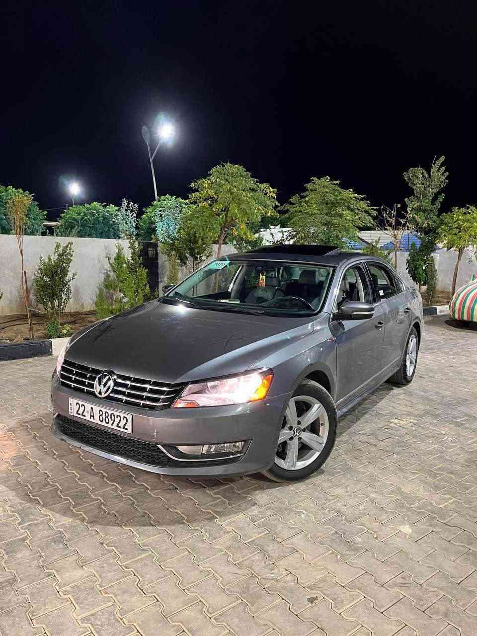 باسات خليجي ملكي 
5 سلندر 
مديل 2016 Passat
فول مواصفات 1/1 
بصمه 
سلايد 
كشن كهرباء 
تدفئه 
كامره خلفيه 
تبريد قطعتين 
داخل لونين 
كشنات جلد 
لون نفطي 
بيها ثلاث قطع 
بدون دواخل وسونار موجود 
مكان كركوك 
تفاصل اكثر 
*********** 
واتساب فقط كركوك, العراق
