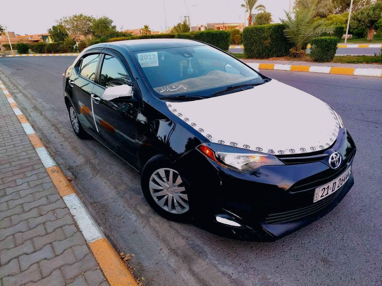 يا الله
السلام عليكم
للبيع او المراوس بسياره عاليه كورلا 17 بسعر مناسب
كورلا موديل 17
محرك حجم 18 
لون اسود ملكي
السياره جاهزه
كير ومحرك مكفول
الضرر 3 قطع بدون دواخل
مأشرلك عليهن بمربع احمر ب الصور
السياره بأسمي. رقم دولي مميز
سليمانيا. تحويل مباشر
السعر 115 وبيها مجال
مكان السياره تكريت
للاستفسار. ***********
