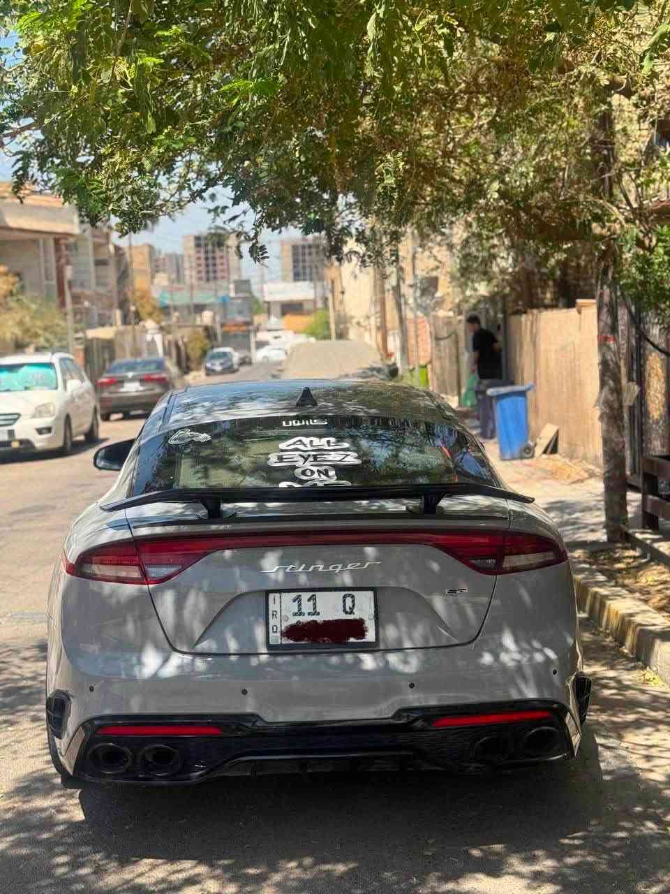كيا ستنكر 
2023
Gt2
53 km
فول للاخير
3.3 tt v6
بنوراما
داتا شو
تحديد مسار
فور ويل
بريك برمبو 6 بستم
كشنات خزن ميموري الجهتين
كشنات تدفئه تبريد الامامي والخلفي فقط تدفئة 
لدات محيطيه حته بل ابواب 
سقف كنتاره
ومواصفاتها متخلص 

((للعلم السيارة مغلفه بل كامل صور حادثها ولونها البلادي مرفقه بل منشور))

السيارة عليها داون بايب
شوت وعطاسات
اويل كاتش كان
برمجه طلقات وتفريغ السيارة صاروخ بل مختصر
جاهزه على اخر حبه ربع دينار ماتصرف عليها
سعرها 213 وبيها مجال 
مكان السيارة بغداد
***********
