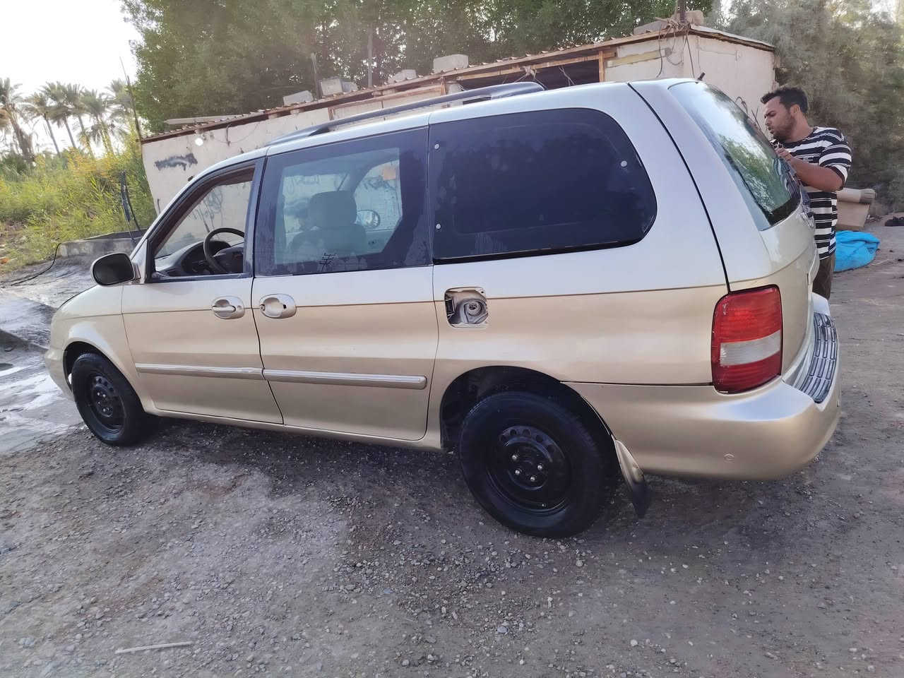 اخوان مديل ٢٠٠٥ بغداد بسمي مكينه بانزين شرط أحوالك باي محافضه سنويه باقي ٢٨ سياره نضيفه احلا من الصور مكانه بالرميثه مابيه ضرر فقط صبغ سعره ٤٥ ***********
