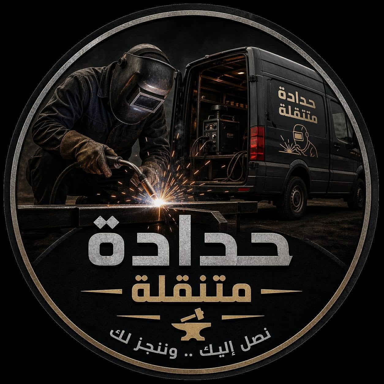 رجعنالكم من جديد وبخدمة أفضل 🛠️⚡
🔹 عمل وصيانة الأبواب الداخلية والخارجية 🚪

🔹 عمل السقائف بجميع الأشكال والأحجام 🏗️

🔹 عمل المراجيح بجميع الأشكال والأحجام 🎠

🔹 عمل جميع أنواع القواعد 📐

🔹 عمل كتائب حماية للأبواب والشبابيك 🛡️

🔹 جميع أعمال الصيانة 🔧

​📞 للتواصل والاستفسار: ***********

نص مكتوب في الصور:
- حدادة متنقلة حدادة متنقلة نصل إليك .. وننجز لك