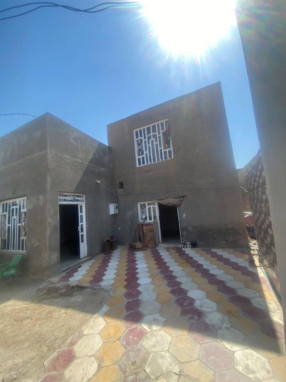 سلام عليكم 
بيت للبيع زراعي مساحه 240
غرف عدد اثنين
صاله +براني
قرب حسينه الخضيري 
لتفاصيل ولاستفسار ***********
